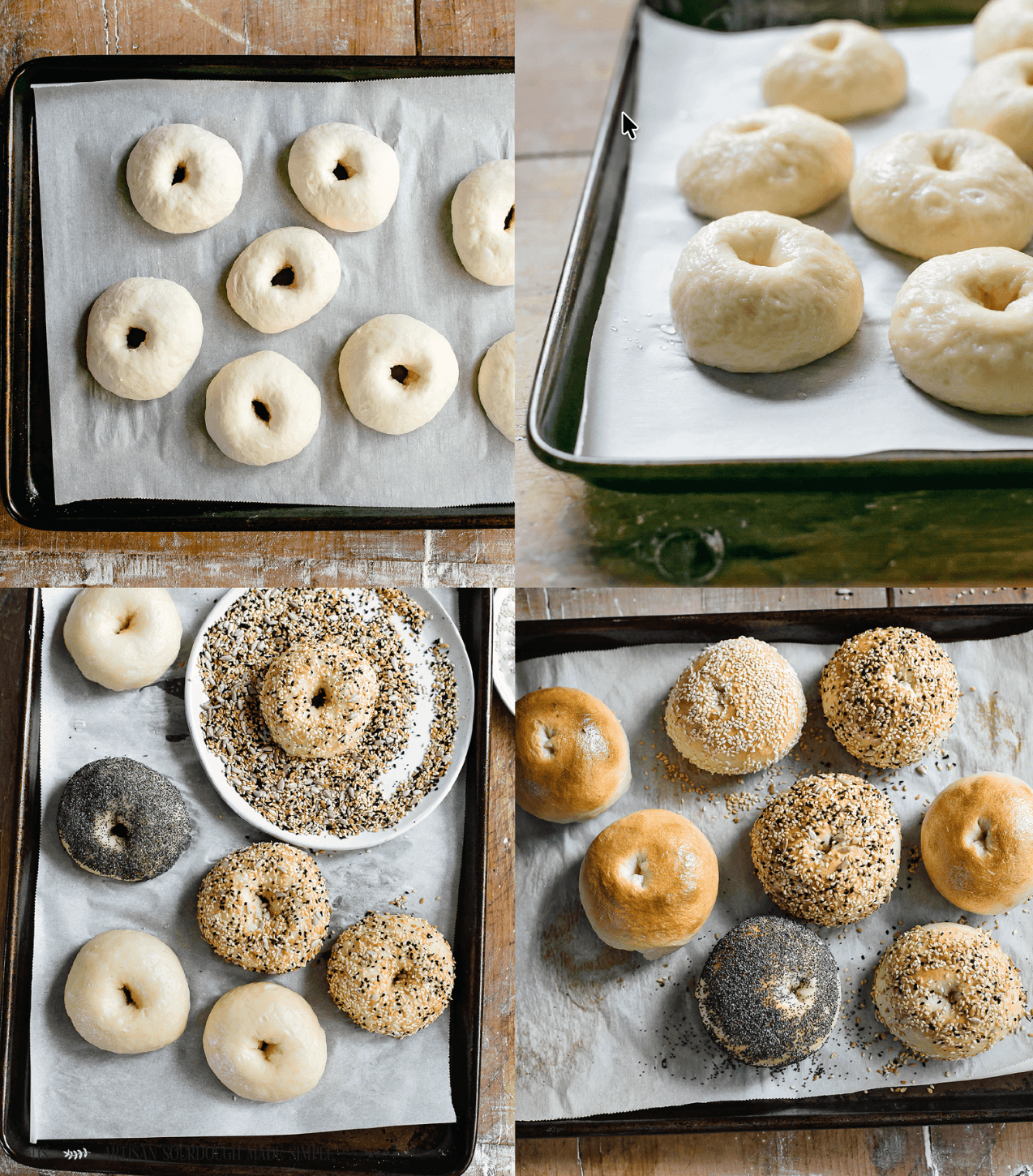 Sourdough Bagels